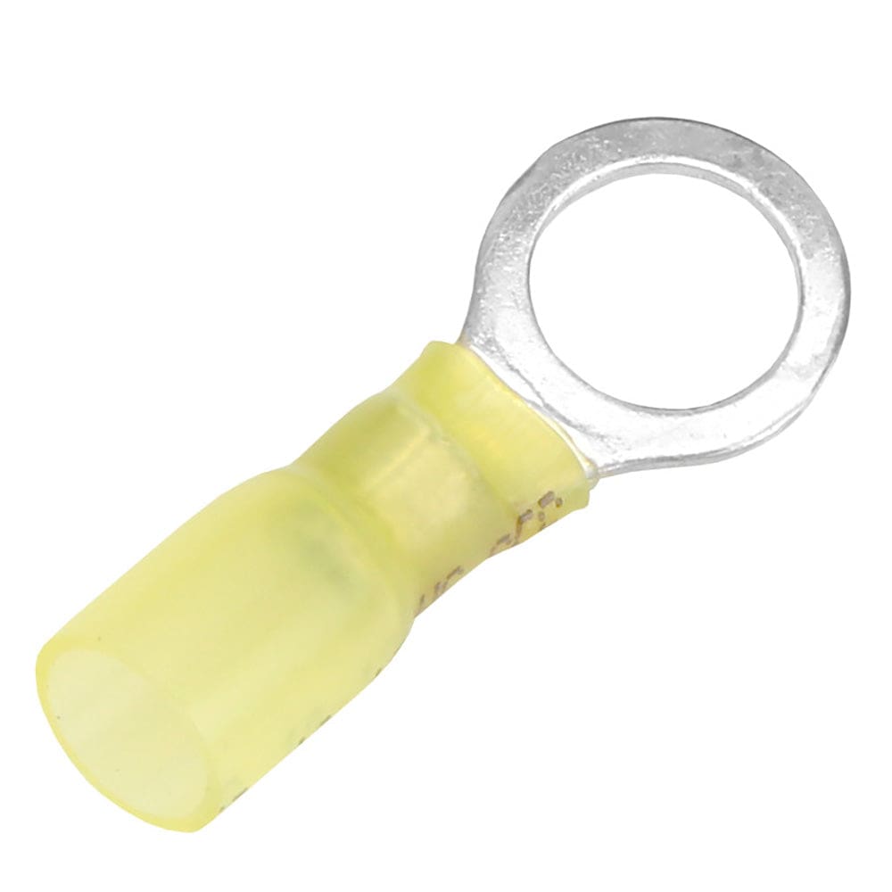 Pacer 12-10 AWG Heat Shrink Ring Terminal - 3/ 8 Stud Size - 3 Pack (Pack of 4) - Electrical | Terminals - Pacer Group