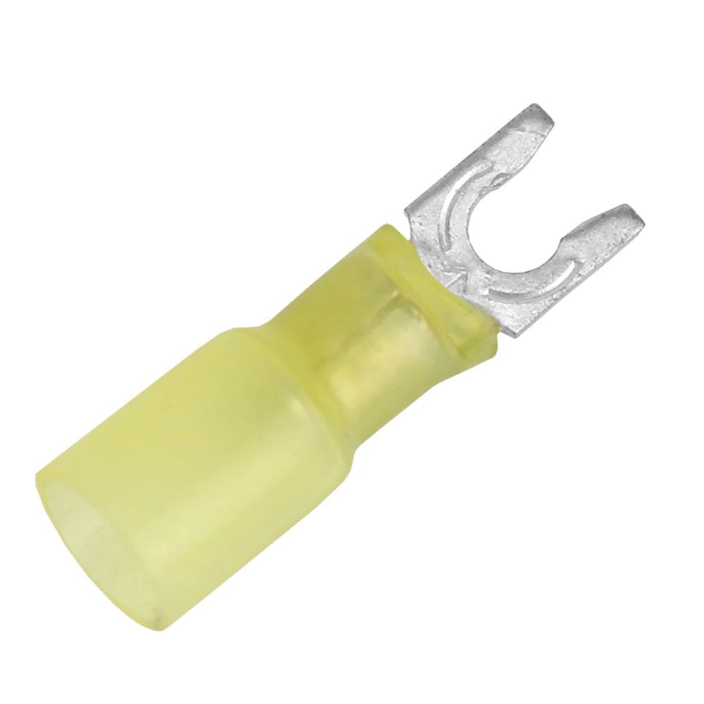 Pacer 12-10 AWG Heat Shrink Spade Terminal - #8 Stud Size - 100 Pack - Electrical | Terminals - Pacer Group