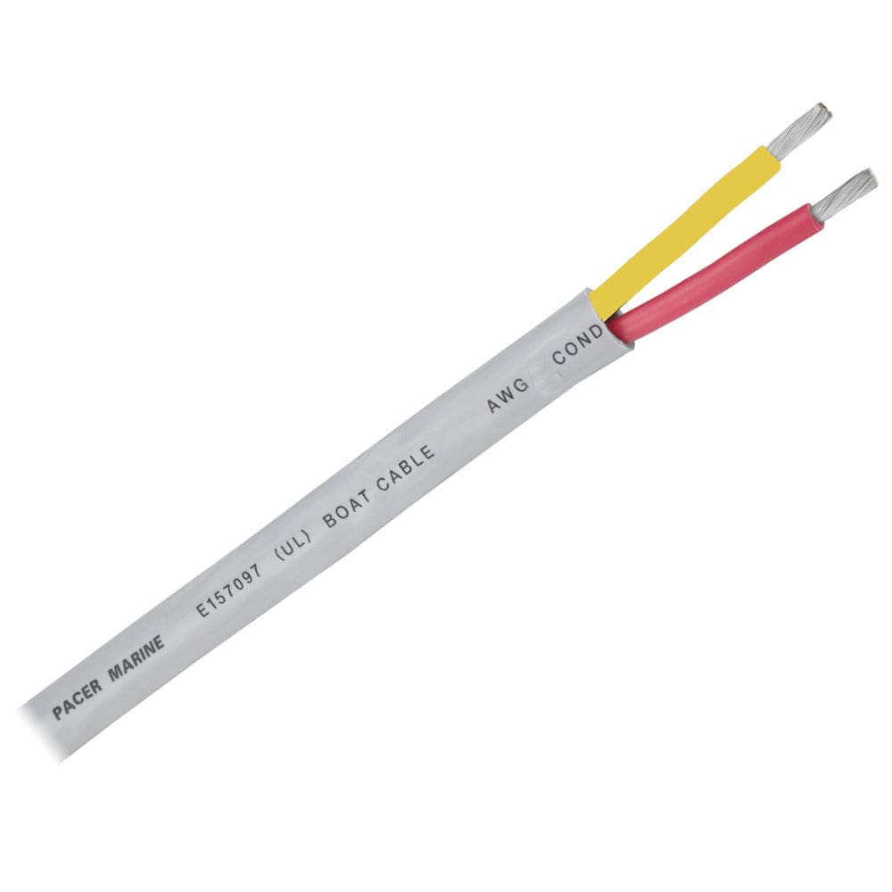 Pacer 12/ 2 AWG Round Safety Duplex Cable - Red/ Yellow - 100’ - Electrical | Wire - Pacer Group