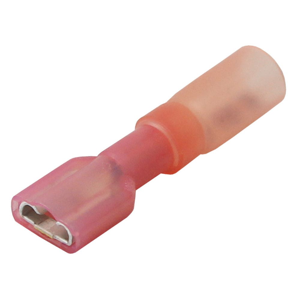 Pacer 22-18 AWG Heat Shrink Female Disconnect - 25 Pack - Electrical | Terminals - Pacer Group