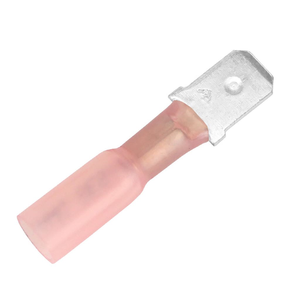 Pacer 22-18 AWG Heat Shrink Male Disconnect - 25 Pack - Electrical | Terminals - Pacer Group