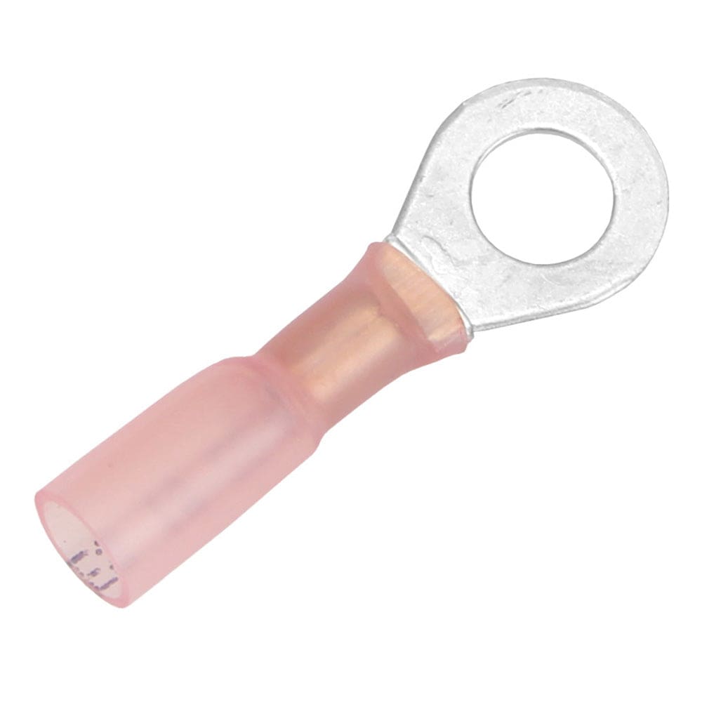 Pacer 22-18 AWG Heat Shrink Ring Terminal - 1/ 4 Stud Size - 25 Pack - Electrical | Terminals - Pacer Group