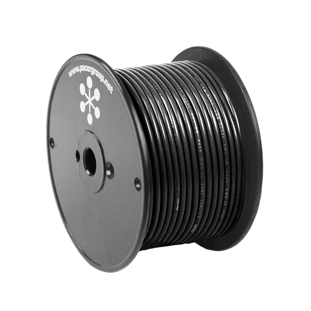 Pacer Black 14 AWG Primary Wire - 100’ - Electrical | Wire - Pacer Group