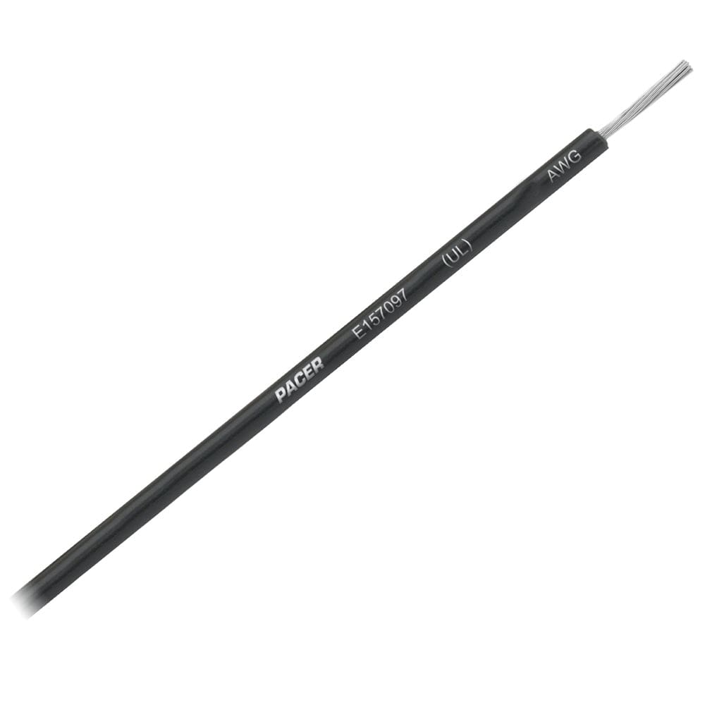 Pacer Black 14 AWG Primary Wire - 18’ (Pack of 4) - Electrical | Wire - Pacer Group