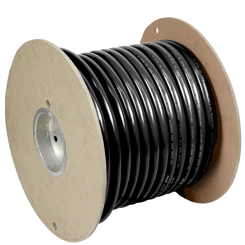 Pacer Black 2 AWG Battery Cable - 100’ - Electrical | Wire - Pacer Group
