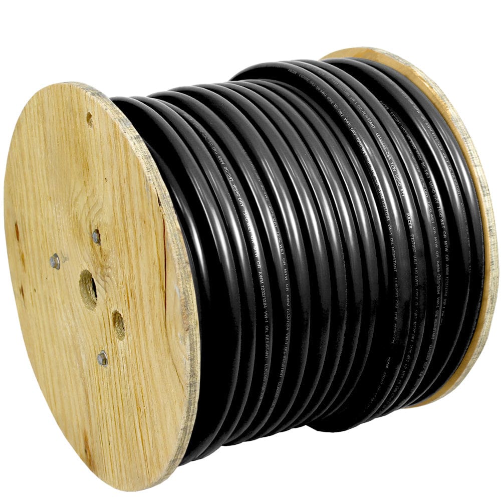 Pacer Black 4 AWG Battery Cable - 250’ - Electrical | Wire - Pacer Group