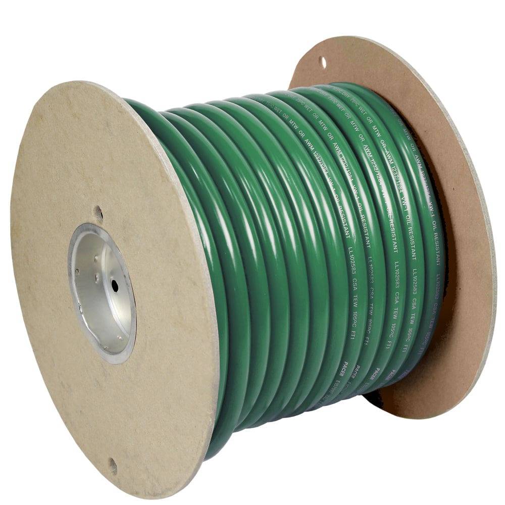 Pacer Green 6 AWG Battery Cable - 100’ - Electrical | Wire - Pacer Group
