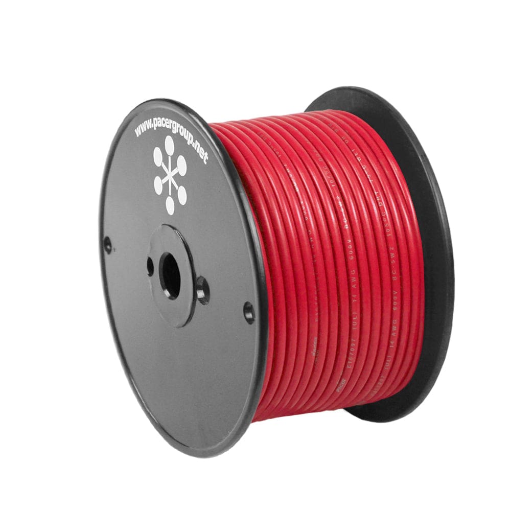 Pacer Red 16 AWG Primary Wire - 100’ - Electrical | Wire - Pacer Group