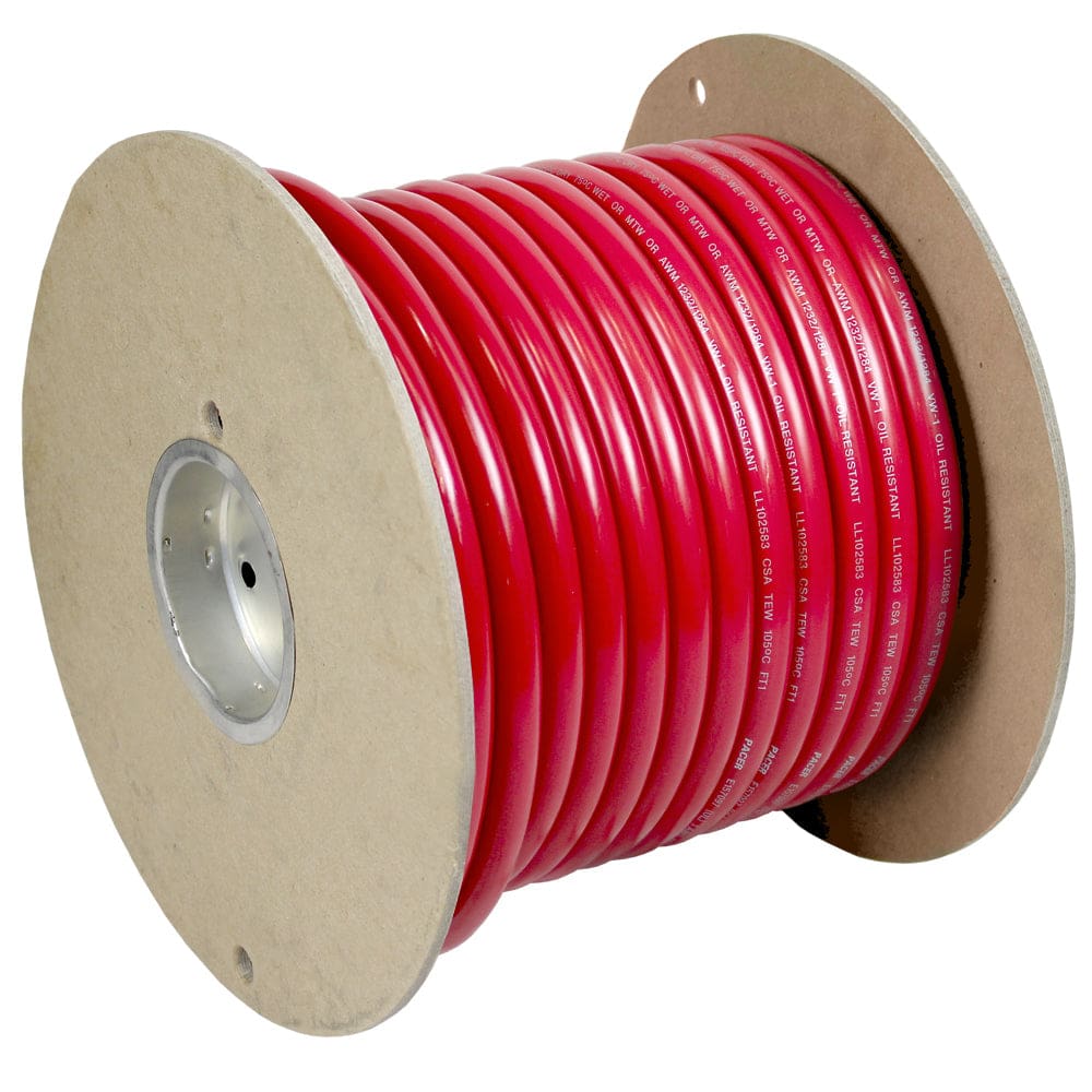 Pacer Red 2 AWG Battery Cable - 100’ - Electrical | Wire - Pacer Group