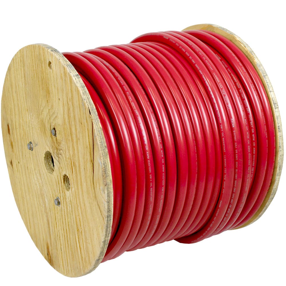 Pacer Red 4 AWG Battery Cable - 250’ - Electrical | Wire - Pacer Group