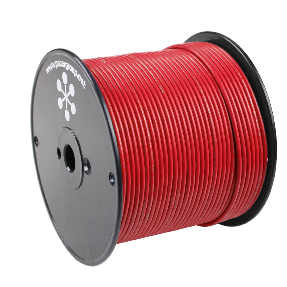Pacer Red 8 AWG Primary Wire - 500’ - Electrical | Wire - Pacer Group