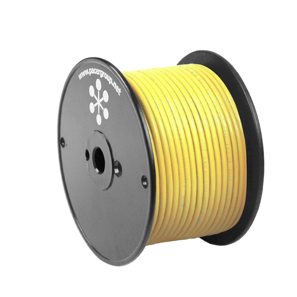 Pacer Yellow 14 AWG Primary Wire - 100’ - Electrical | Wire - Pacer Group