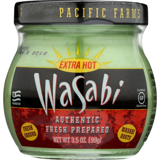 PACIFIC FARMS: Extra Hot Wasabi 3.5 oz (Pack of 4) - Grocery > Pantry > Condiments - PACIFIC FARMS