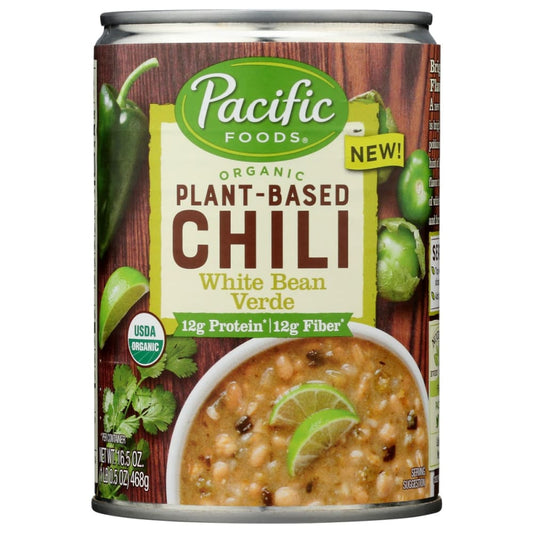 PACIFIC FOODS: Chl Wht Ben Vrd Pltb Org 16.5 FO (Pack of 5) - Soups & Stocks - PACIFIC FOODS
