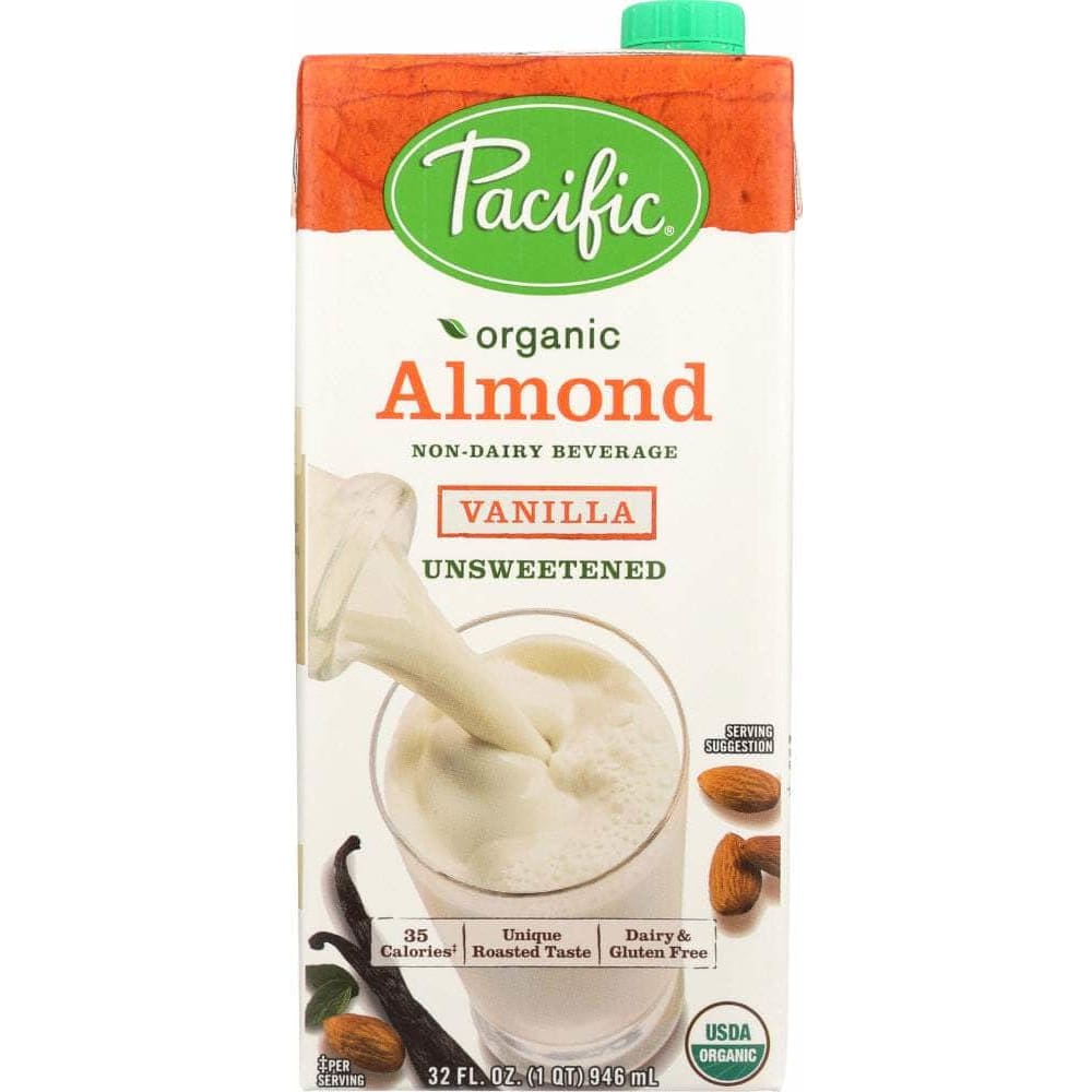 Pacific Foods Pacific Foods Organic Unsweetened Almond Beverage Vanilla, 32 oz
