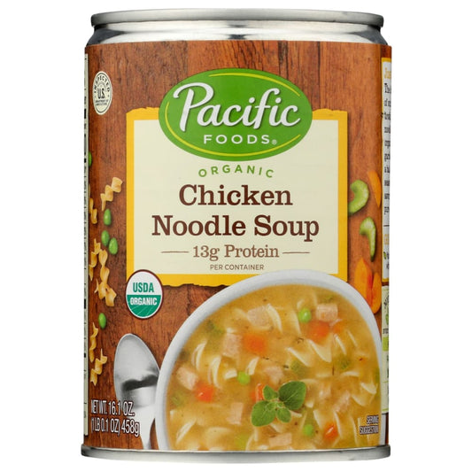 PACIFIC FOODS: Soup Chicken Noodle Org 16.1 OZ (Pack of 5) - Grocery > Soups & Stocks - PACIFIC FOODS