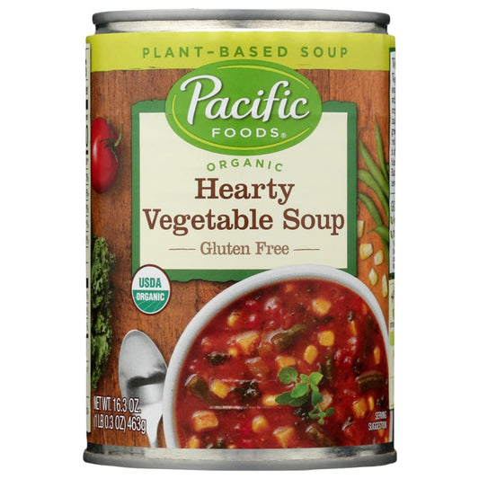 PACIFIC FOODS: Soup Hearty Veg 16.3 OZ (Pack of 5) - Soups & Stocks - PACIFIC FOODS