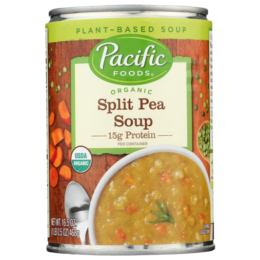 PACIFIC FOODS: Soup Split Pea Org 16.5 OZ (Pack of 5) - Soups & Stocks - PACIFIC FOODS