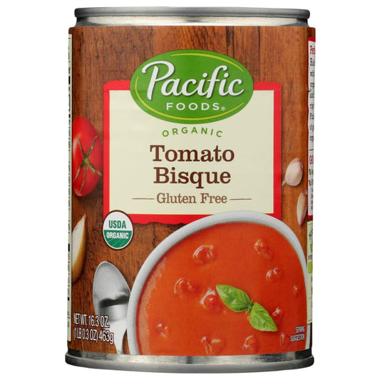 PACIFIC FOODS: Soup Tomato Bisque Org 16.3 OZ (Pack of 5) - Soups & Stocks - PACIFIC FOODS