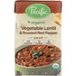 Pacific Foods Pacific Natural Foods Organic Vegetable Lentil and Roasted Red Pepper Soup, 17 oz