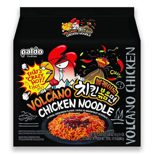 PALDO: Volcano Instant Noodles 4Pk 19.72 oz - Grocery > Pantry > Food - PALDO