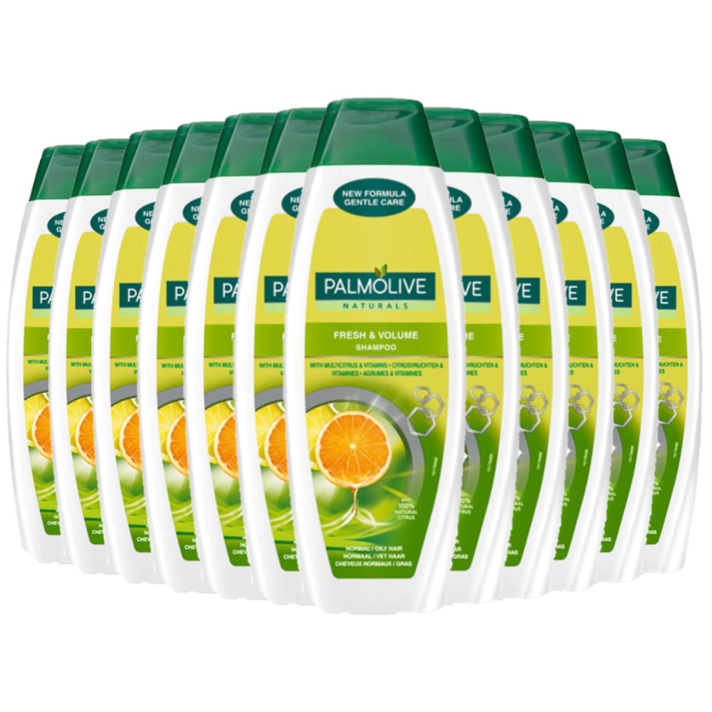 Palmolive Naturals Shampoo Fresh & Volume- 350 ml/11,83 fl oz (each) - 12 Pack - Shampoo & Body Wash - Palmolive