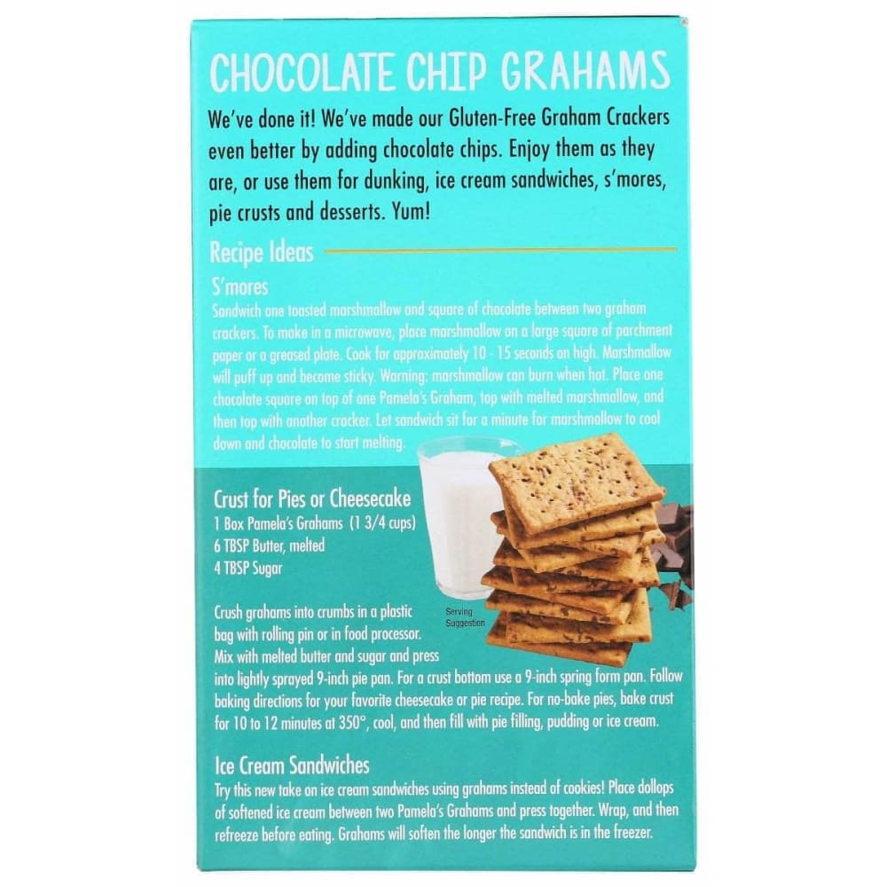 PAMELAS Pamelas Cracker Graham Choc Chip, 7.5 Oz