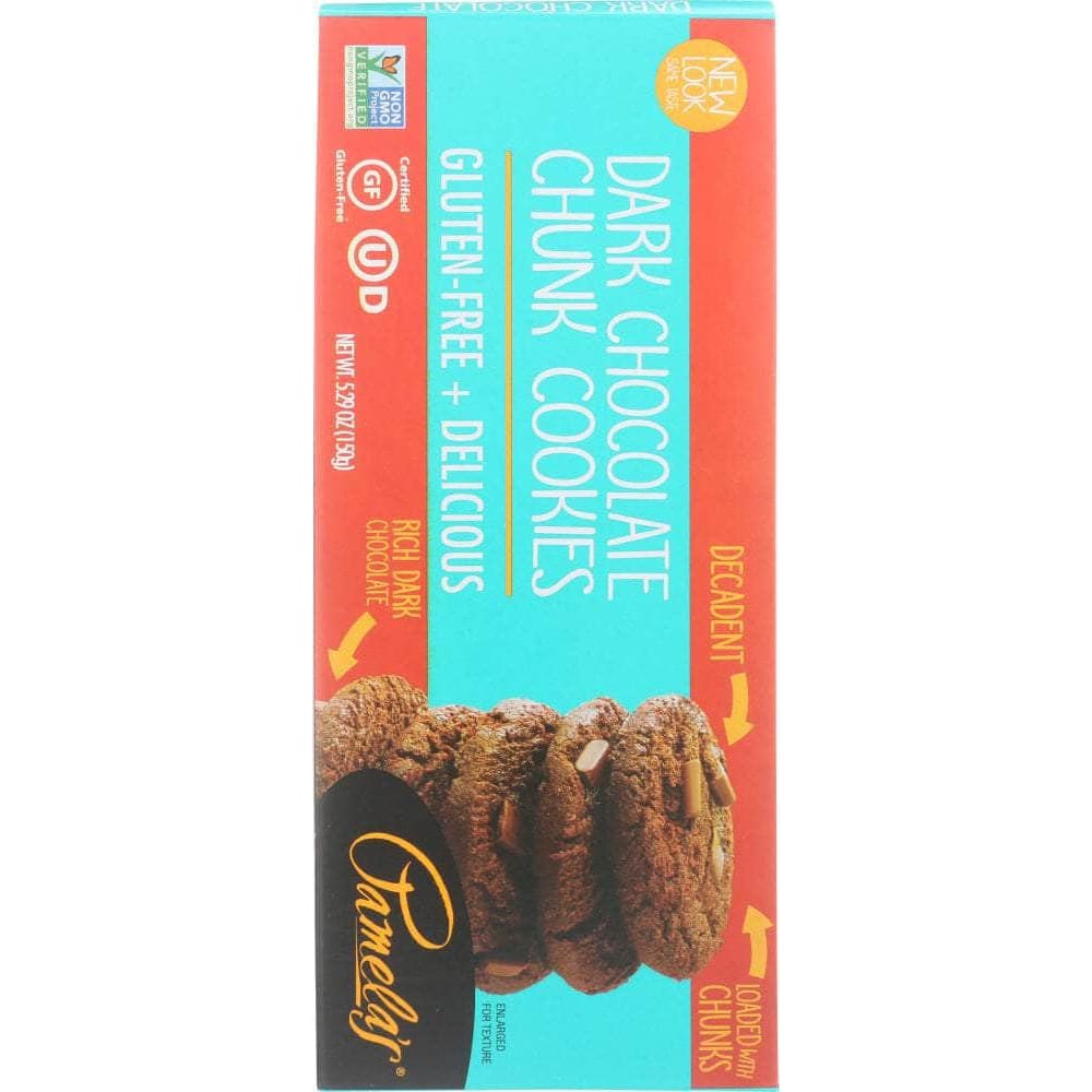 Pamelas Pamelas Dark Chocolate Chunk Cookies, 5.29 oz