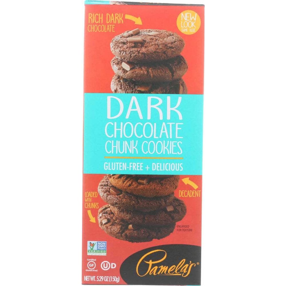 Pamelas Pamelas Dark Chocolate Chunk Cookies, 5.29 oz