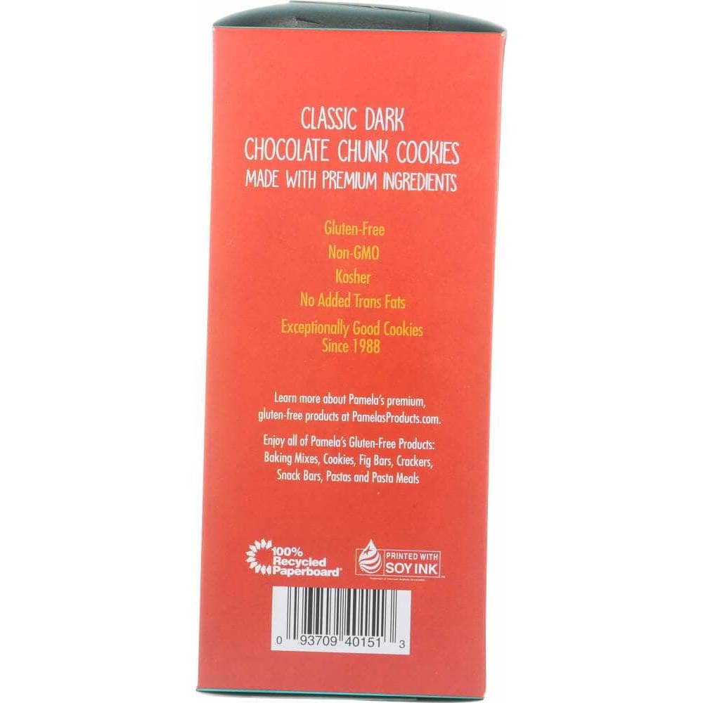 Pamelas Pamelas Dark Chocolate Chunk Cookies, 5.29 oz