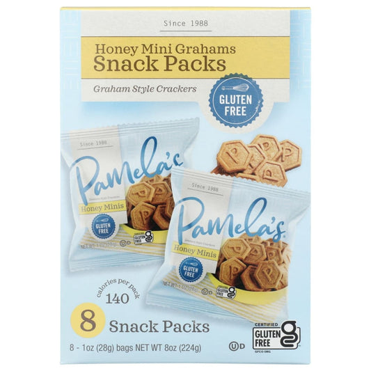 PAMELAS: Honey Mini Grahams 8 oz (Pack of 2) - Grocery > Snacks > Cookies - PAMELAS