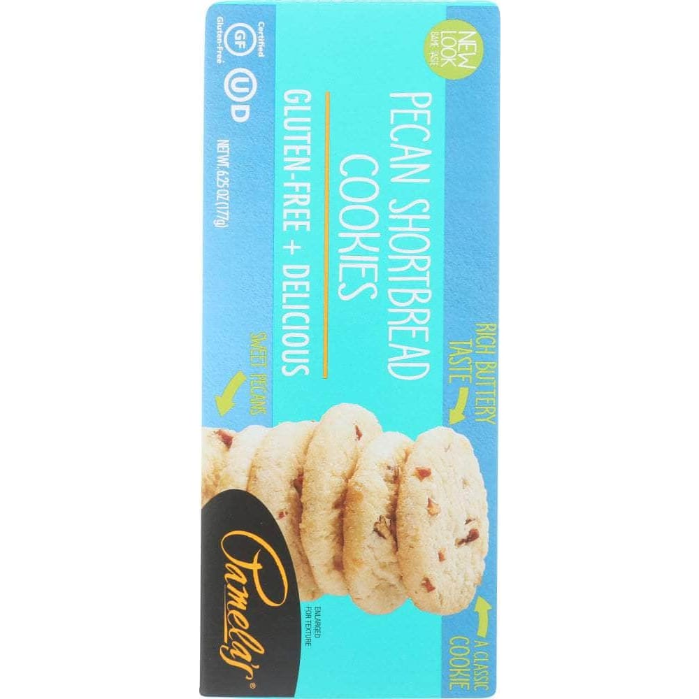 Pamelas Pamelas Pecan Shortbread Cookies, 6.25 oz