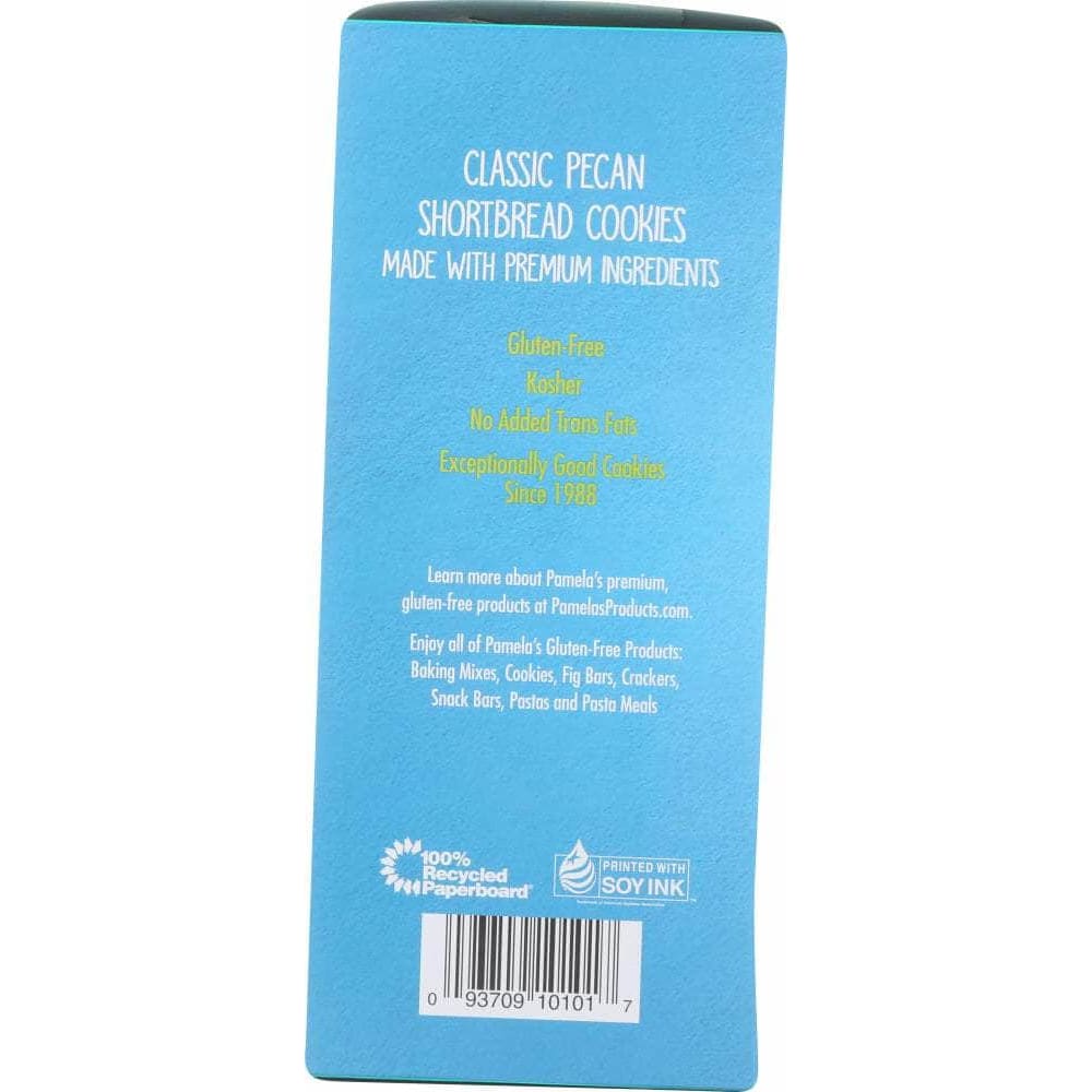 Pamelas Pamelas Pecan Shortbread Cookies, 6.25 oz