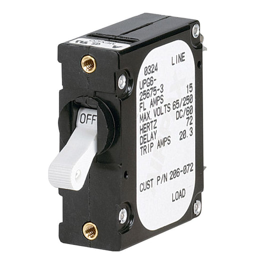Paneltronics ’A’ Frame Magnetic Circuit Breaker - 5 Amps - Single Pole (Pack of 2) - Electrical | Circuit Breakers - Paneltronics