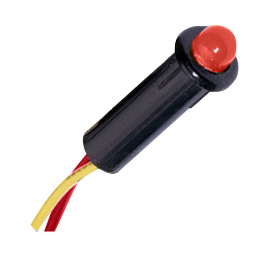 Paneltronics LED Indicator Light - Red - 24 VDC - 5/ 32 (Pack of 6) - Electrical | Switches & Accessories - Paneltronics