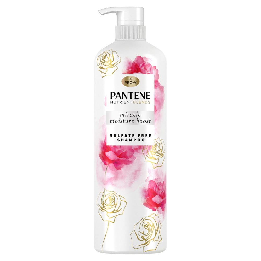 Pantene Pro-V Miracle Moisture Boost with Rose Water Shampoo (30 fl. oz.) - Shampoo & Conditioner - Pantene