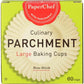 Paper Chef Paper Chef Large Culinary Parchment Baking Cups, 60 Count