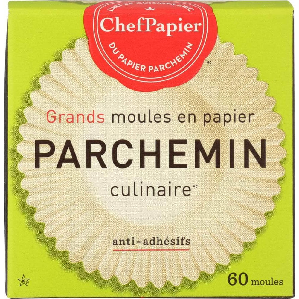 Paper Chef Paper Chef Large Culinary Parchment Baking Cups, 60 Count