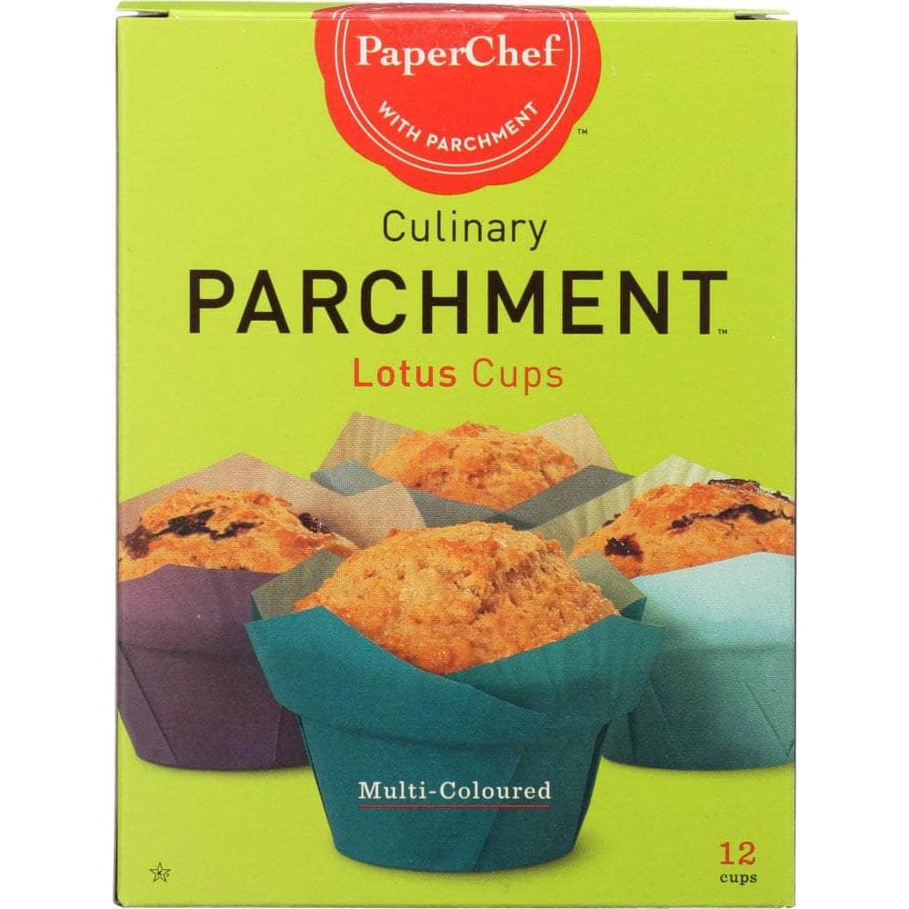 Paper Chef Paper Chef Parchment Cup Multi Lotus, 12 pc