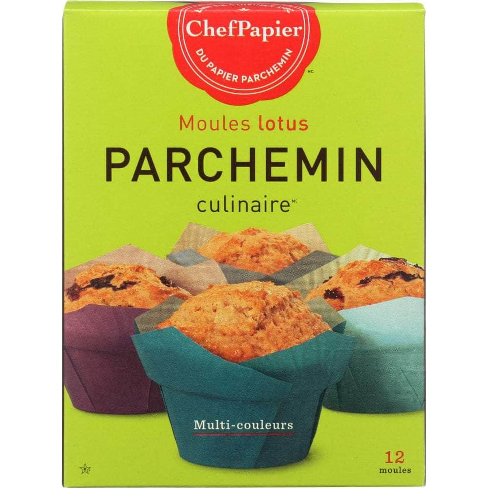 Paper Chef Paper Chef Parchment Cup Multi Lotus, 12 pc