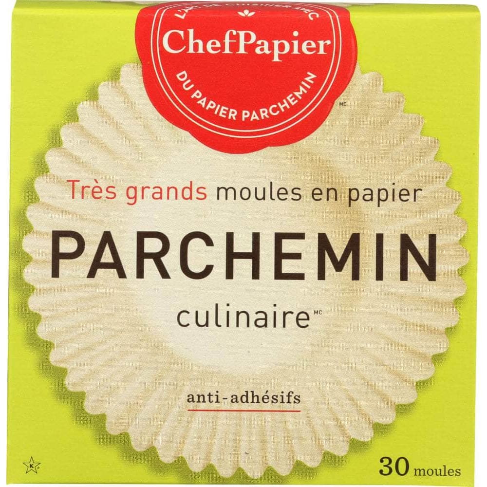 Chef Paper Paperchef Culinary Parchment Extra Large Baking Cups, 30 Pc (Case of 5 ...