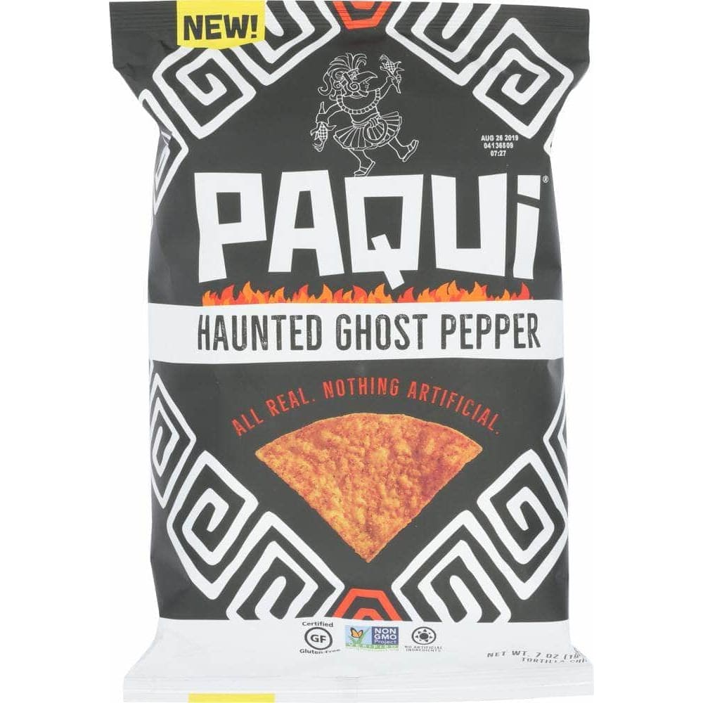 Paqui Paqui Chip Tortilla Ghost Pepper, 7 oz