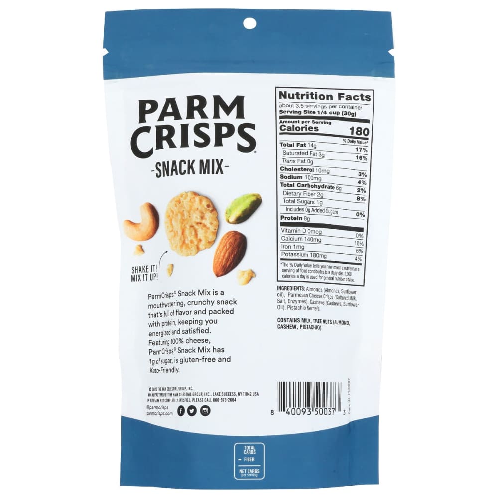 PARM CRISPS: Snack Mix Original, 4 oz (Case of 3) | ShelHealth