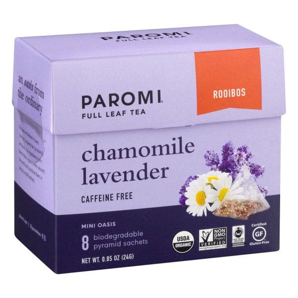 PAROMI TEA: Chamomile Lavender Tea 8 bg (Pack of 5) - Grocery > Beverages > Coffee Tea & Hot Cocoa - PAROMI TEA