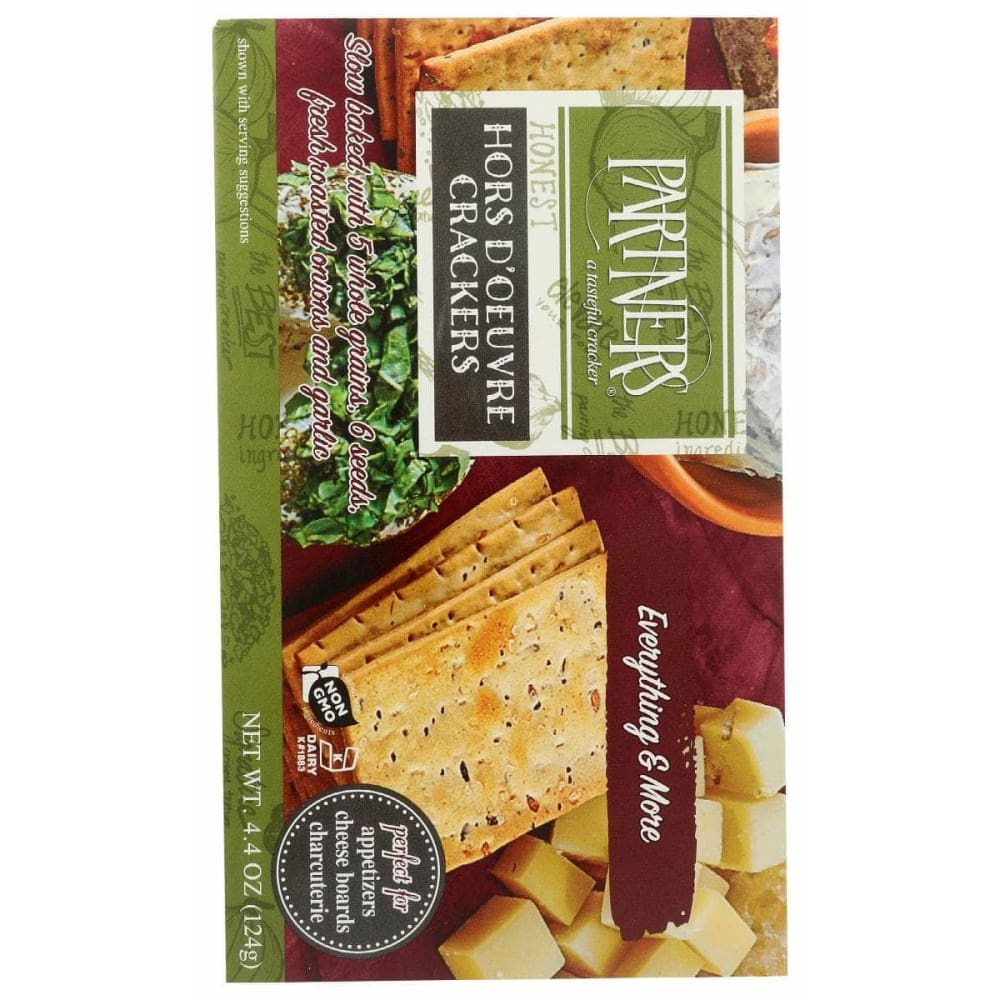 PARTNERS Grocery > Snacks > Crackers PARTNERS: Everything and More Hors D Oeuvre Crackers, 4.4 oz