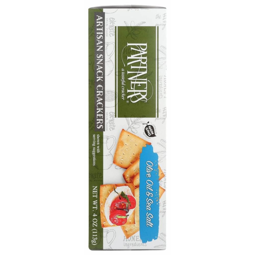 PARTNERS Grocery > Snacks > Crackers PARTNERS: Olive Oil Sea Salt Artisan Snack Crackers, 4 oz