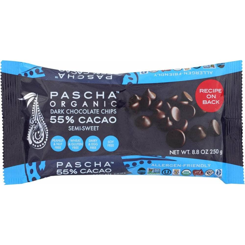 Pascha Pascha Chocolate Baking Chip 55% Cacao, 8.8 oz