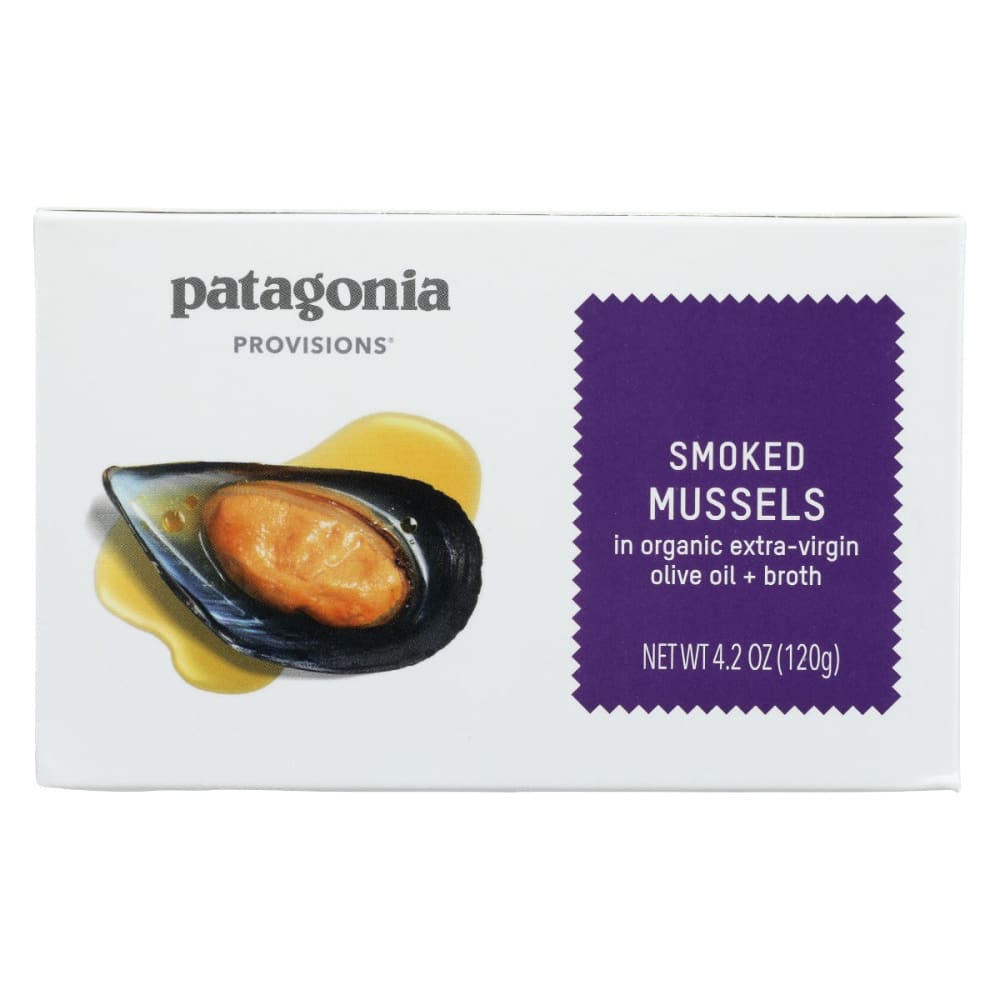 PATAGONIA PROVISIONS: Mussels Smoked 4.2 oz (Pack of 4) - Pantry > Meat Poultry & Seafood - Patagonia Provisions