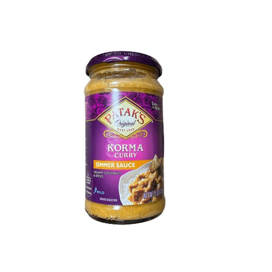 Pataks Pataks Simmer Sauce Korma Curry Mild, 15 Oz