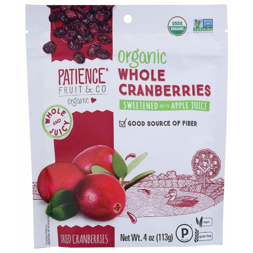 PATIENCE FRUIT & CO PATIENCE FRUIT & CO Crnbries Aji Jcy Drd Org, 4 oz